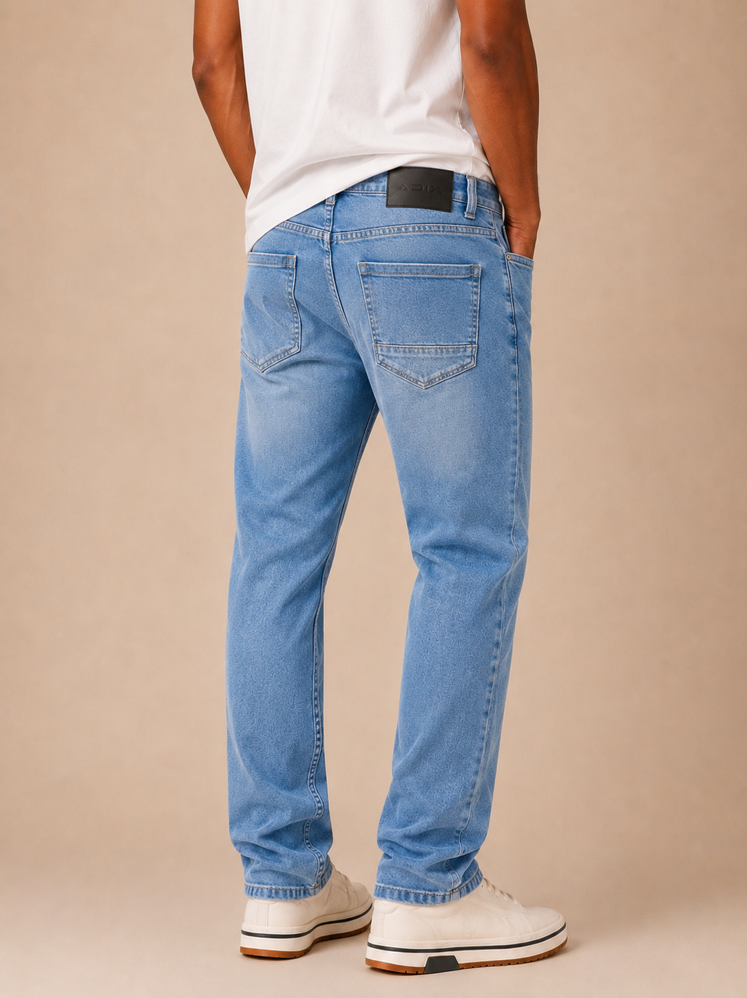 Mid Blue Marco Slim Fit Jeans