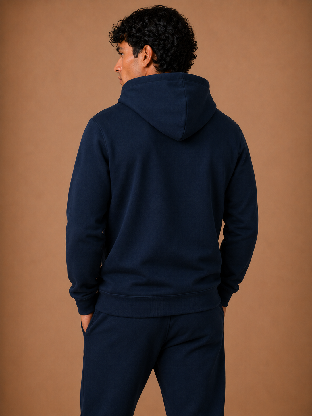Navy Kiko Relaxed Hoodie