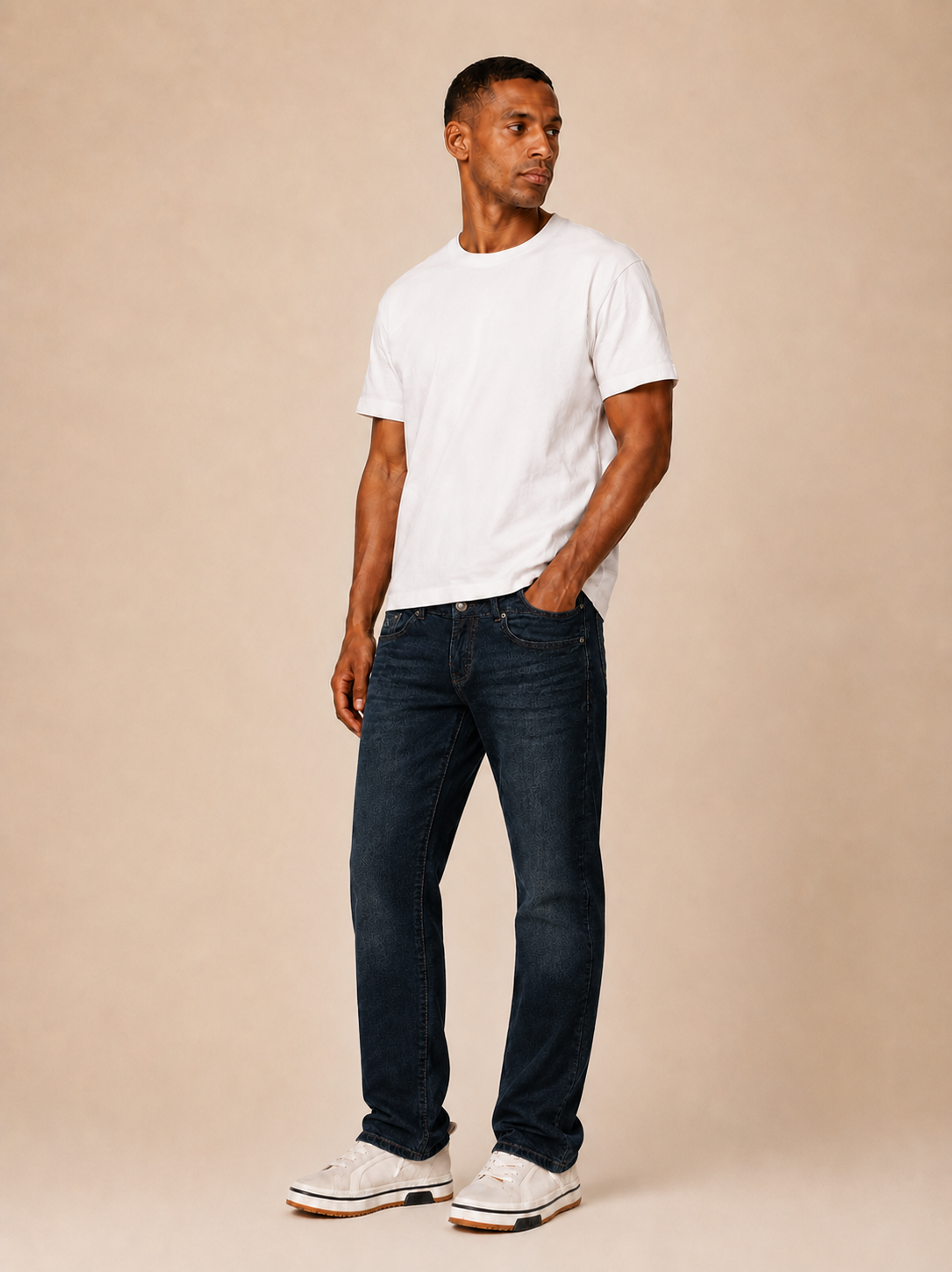 Blue Black Marco Slim Fit Jeans