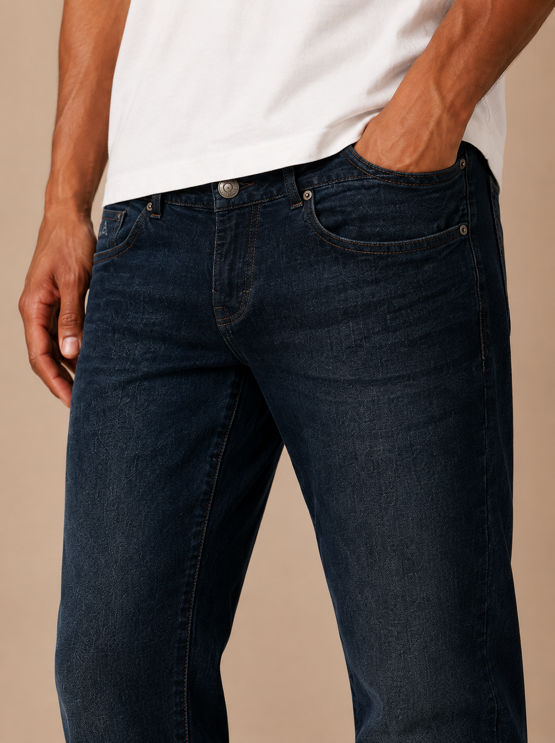 Blue Black Marco Slim Fit Jeans