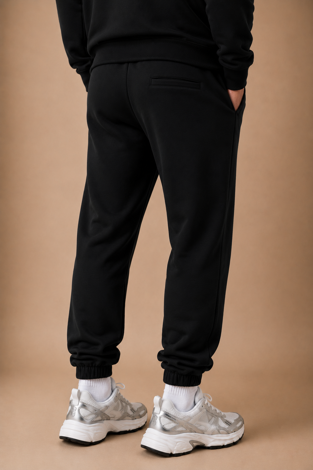 Black Valery Fleece Jogger