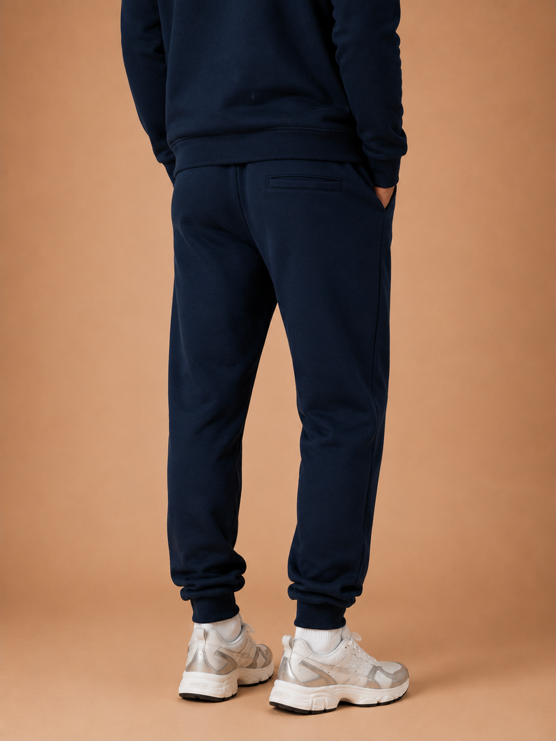 Navy Valery Fleece Jogger