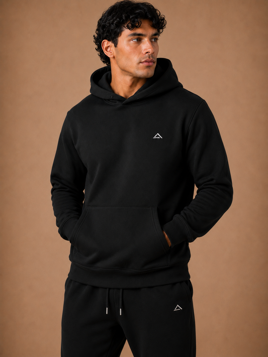 Black Kiko Relaxed Hoodie