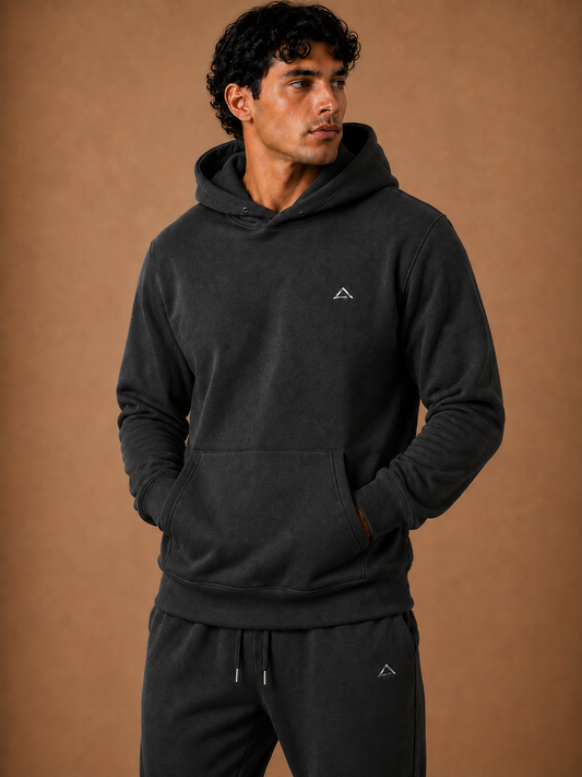Dark Grey Kiko Relaxed Hoodie