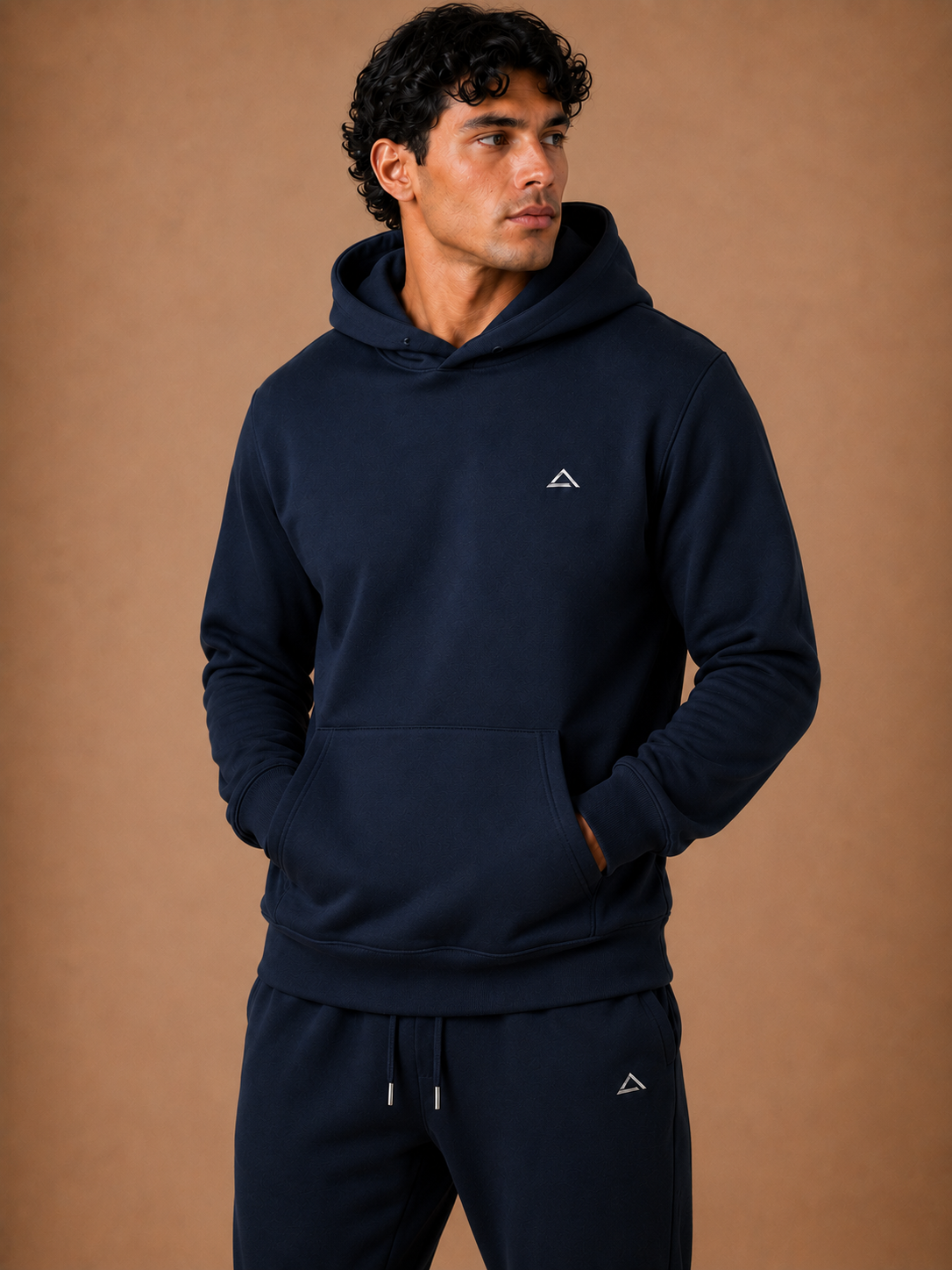 Navy Kiko Relaxed Hoodie