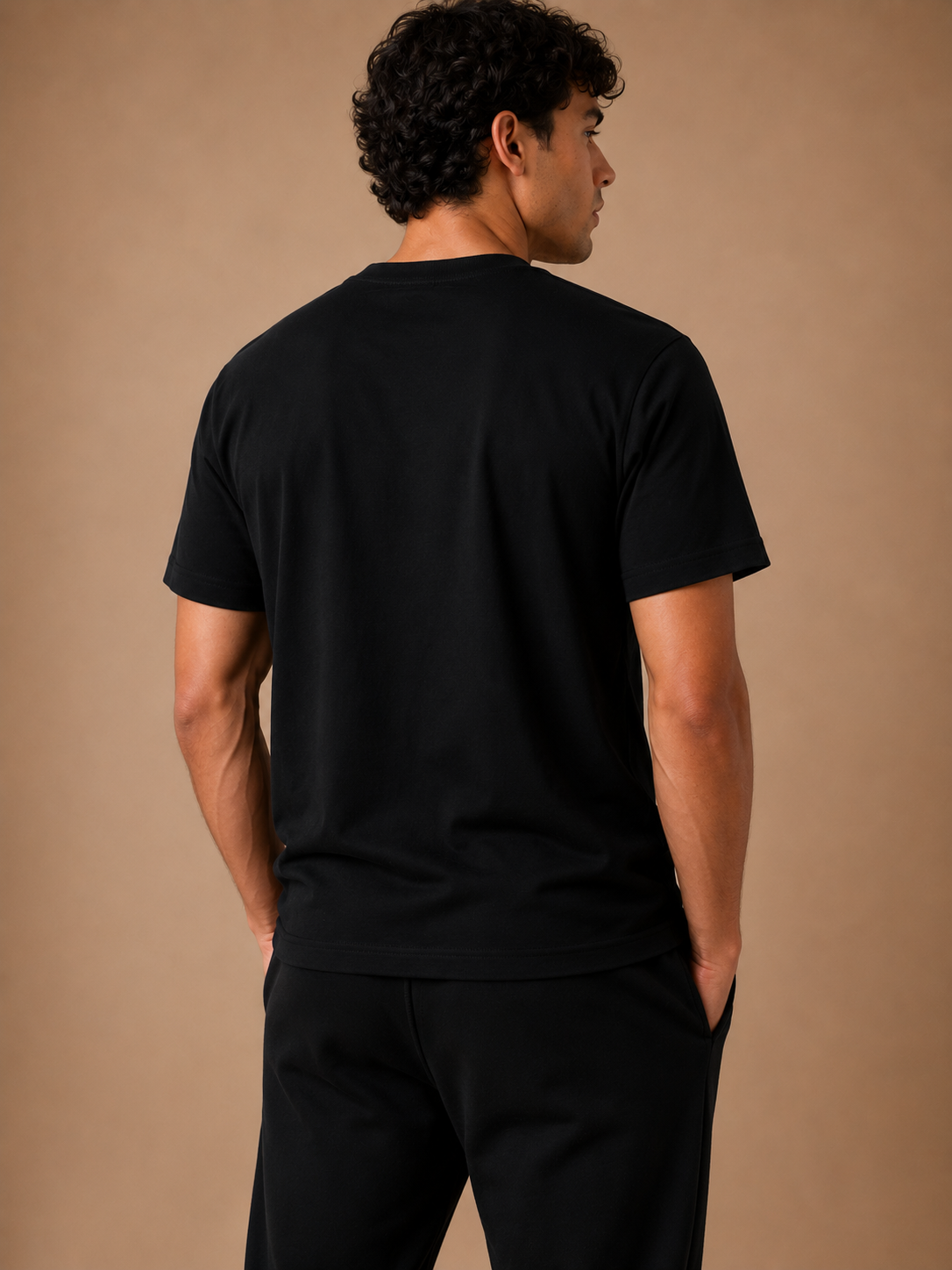 Black Roma Oversized T-Shirt
